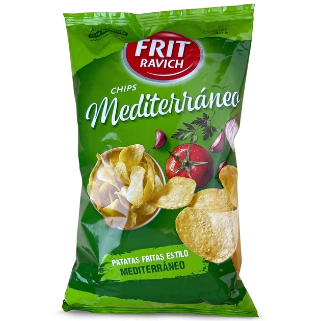 Чипси картопляні FRIT RAVICH Середземноморські И412 125г - Фото 1 Чипси картопляні FRIT RAVICH Середземноморські И412 125г - зображення 1