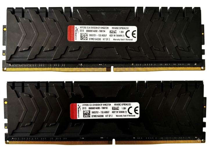 Оперативна пам'ять DDR4 32GB (2x16GB) Kingston HyperX Predator (CL13) - Фото 2 Оперативна пам'ять DDR4 32GB (2x16GB) Kingston HyperX Predator (CL13) - зображення 2
