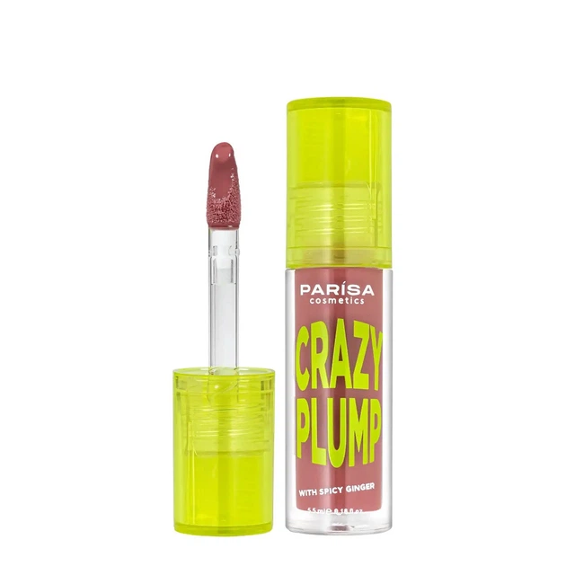 Блиск-плампер для об'єму губ Parisa CPP-2406 Crazy Plump №105 Рожево-коричневий нюд, 5,5 мл - Фото 1 Блиск-плампер для об'єму губ Parisa CPP-2406 Crazy Plump №105 Рожево-коричневий нюд, 5,5 мл - зображення 1