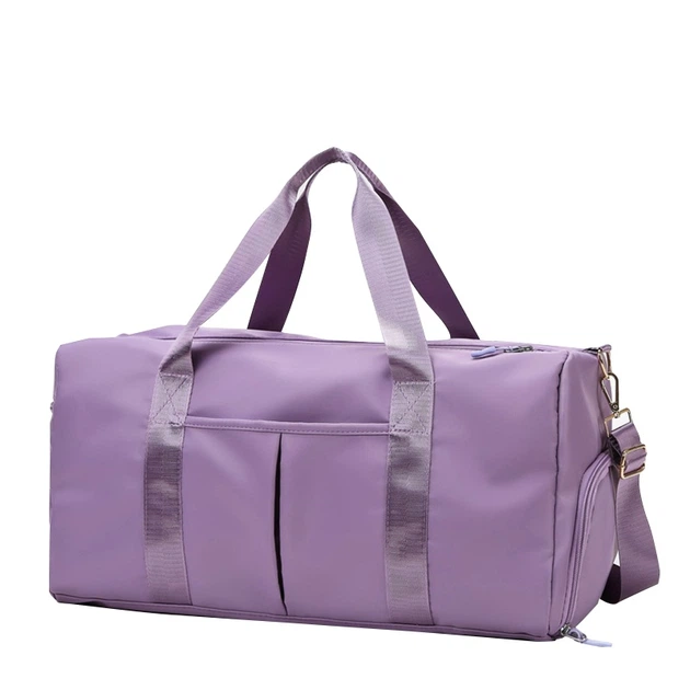 Спортивна сумка Lesko 1890 Purple для активного відпочинку з відділом взуття та відділом для мокрих речей - зображення 2