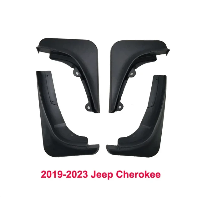 Комплект полиуретановых брызговиков для Jeep Cherokee KL 2019+ - изображение 2