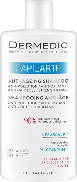 Шампунь Dermedic Capilarte Anti-Aging Антивіковий 300 мл (5901643177454) - Фото 1 Шампунь Dermedic Capilarte Anti-Aging Антивіковий 300 мл (5901643177454) - зображення 1