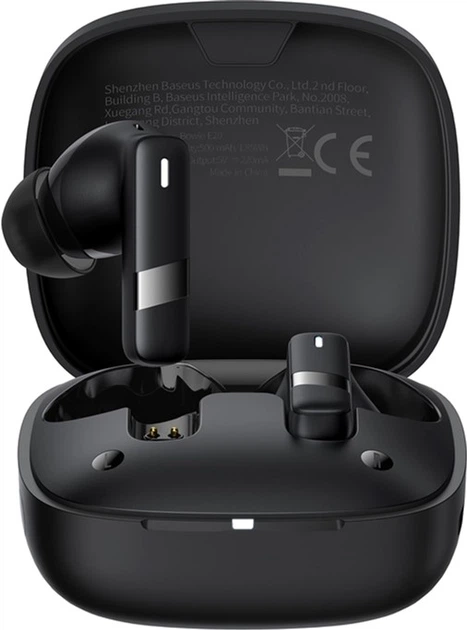 Навушники Baseus Bowie E20 True Wireless Earphones Cluster Black (A00069700113-00) - Фото 2 Навушники Baseus Bowie E20 True Wireless Earphones Cluster Black (A00069700113-00) - зображення 2