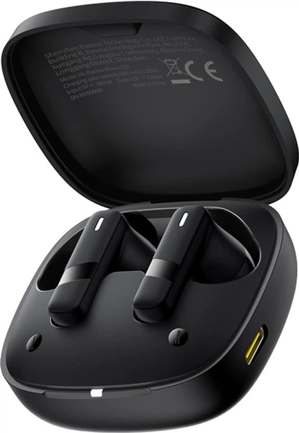 Навушники Baseus Bowie E20 True Wireless Earphones Cluster Black (A00069700113-00) - Фото 3 Навушники Baseus Bowie E20 True Wireless Earphones Cluster Black (A00069700113-00) - зображення 3