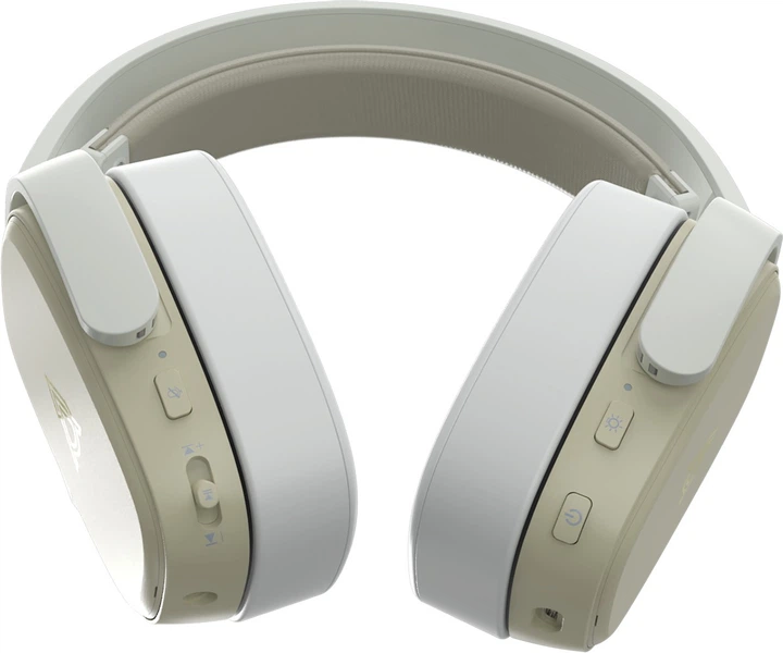 Наушники Ajazz AHM09 MAX 3-Mode Grey (AHM09-MAX-GW) - изображение 3