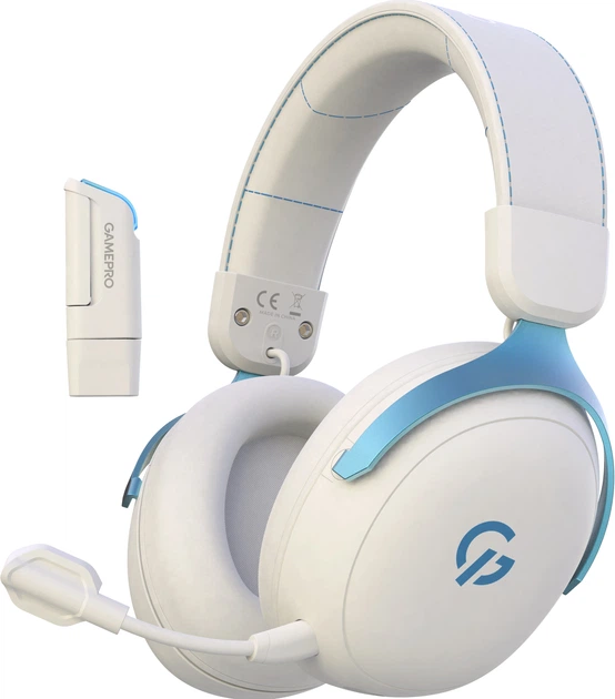 Навушники GamePro Asgard Freya Pro Wireless 7.1 (HSW201WB) 4-Mode - Фото 1 Навушники GamePro Asgard Freya Pro Wireless 7.1 (HSW201WB) 4-Mode - зображення 1