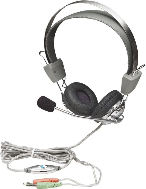 Навушники Manhattan Headset Stereo Silver (766623175517) - зображення 2
