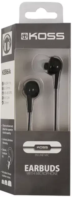 Наушники Koss KEB6i Black (194762.101) - изображение 6