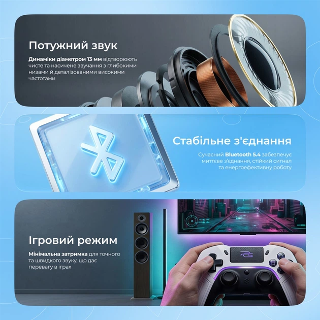 Навушники Proove Digital Pro TWS Black (612140001) - зображення 4