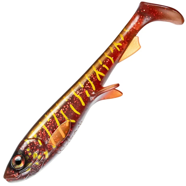 Силікон Wolfcreek Lures Shad 17 170mm 40g #C083 Bloody Motoroil Pike - Фото 1 Силікон Wolfcreek Lures Shad 17 170mm 40g #C083 Bloody Motoroil Pike - зображення 1