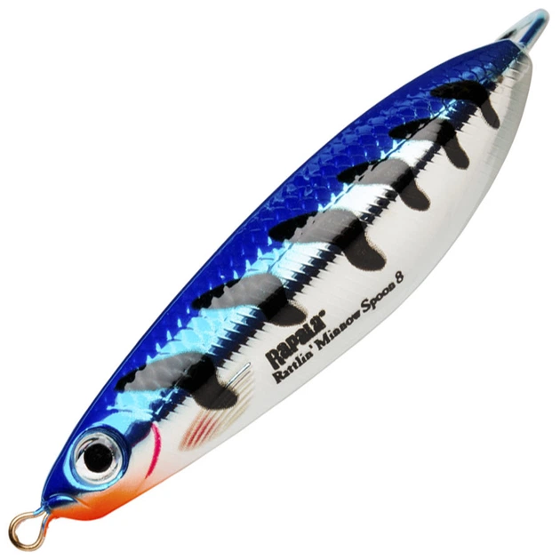 Блешня Rapala Rattlin Minnow Spoon 80mm 16g #MBT - Фото 1 Блешня Rapala Rattlin Minnow Spoon 80mm 16g #MBT - зображення 1
