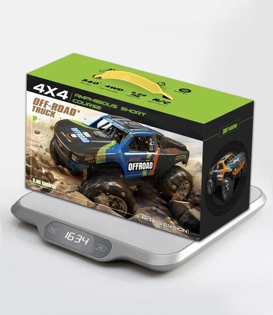 Машинка на радіоуправлінні джип всюдихід OFFROAD MAX амфібія синя 33 см JJRC Q205 - Фото 9 Машинка на радіоуправлінні джип всюдихід OFFROAD MAX амфібія синя 33 см JJRC Q205 - зображення 9