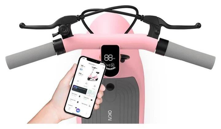 Электросамокат OKAI Ceetle PRO EA10C Pink 10 - Фото 10 Электросамокат OKAI Ceetle PRO EA10C Pink 10 - зображення 10
