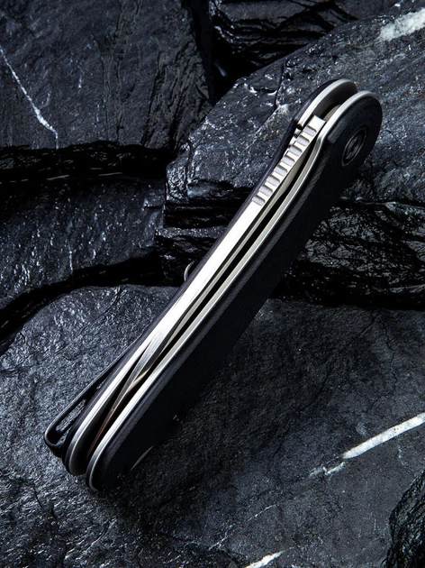 Нож складной карманный Civivi Elementum, (7.5 см) D2 / G10 черный - изображение 7