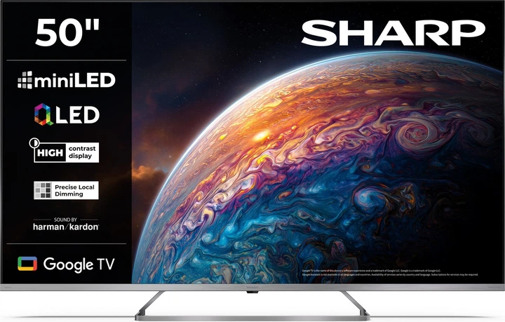 Телевизор Sharp MiniLED 50" 50JP7265E (4T-C50JP7265EB) - Фото 1 Телевизор Sharp MiniLED 50" 50JP7265E (4T-C50JP7265EB) - изображение 1