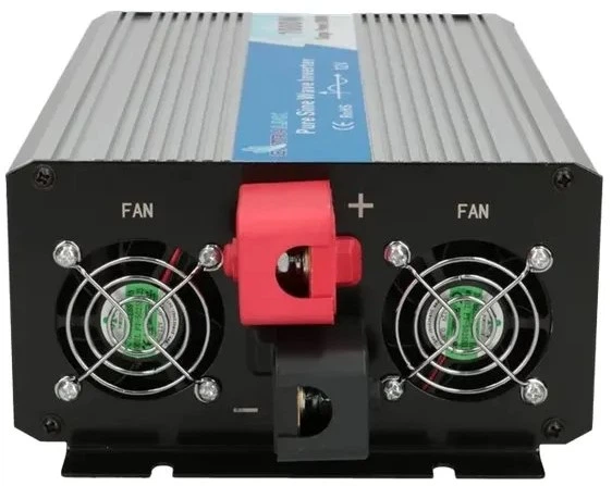Przetwornica samochodowa Extralink OPIP-1000W 12 V–230 V 1000 W z czystą sinusoidą (EX.18143) (5903148918143) - obraz 6