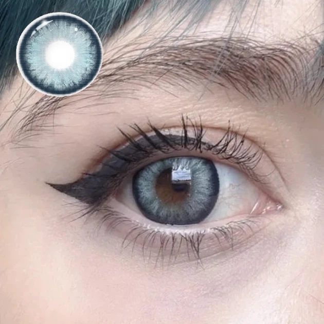 Синие контактные линзы с диоптриями ELITE Lens Синие Кукольные Новые 2 шт. -1.50 - Фото 2 Синие контактные линзы с диоптриями ELITE Lens Синие Кукольные Новые 2 шт. -1.50 - изображение 2
