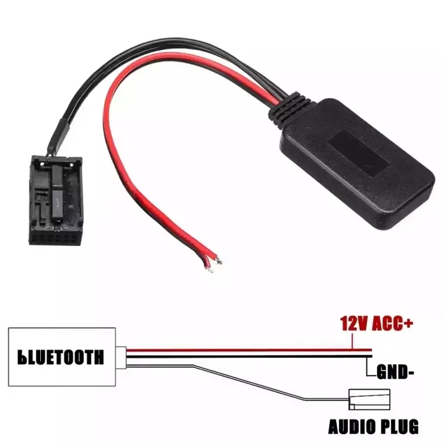 Bluetooth 5.0 AUX адаптер для Ford Focus 6000CD - изображение 3