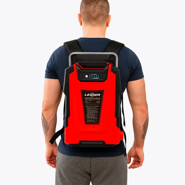 Аккумуляторный блок с рюкзаком LEADER Backpack M2 20V/20Ah (Li-ion) - изображение 2