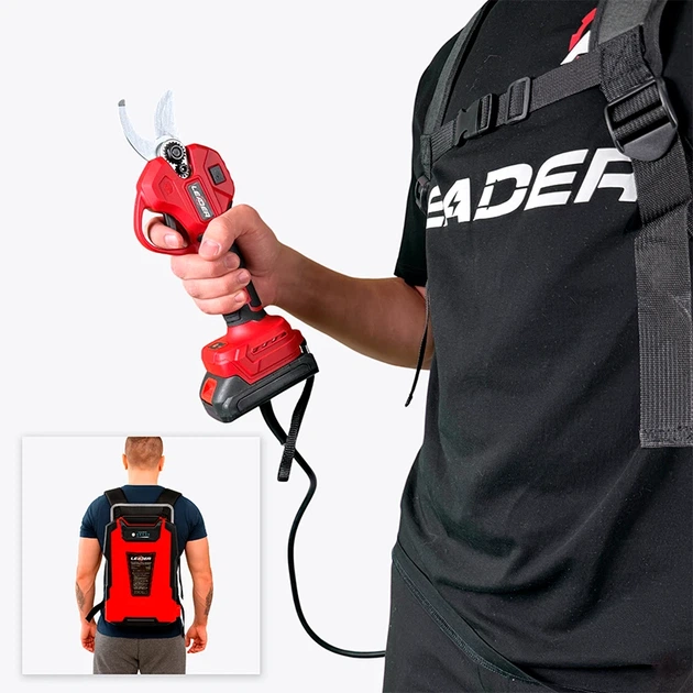 Аккумуляторный блок с рюкзаком LEADER Backpack M2 20V/20Ah (Li-ion) - изображение 6
