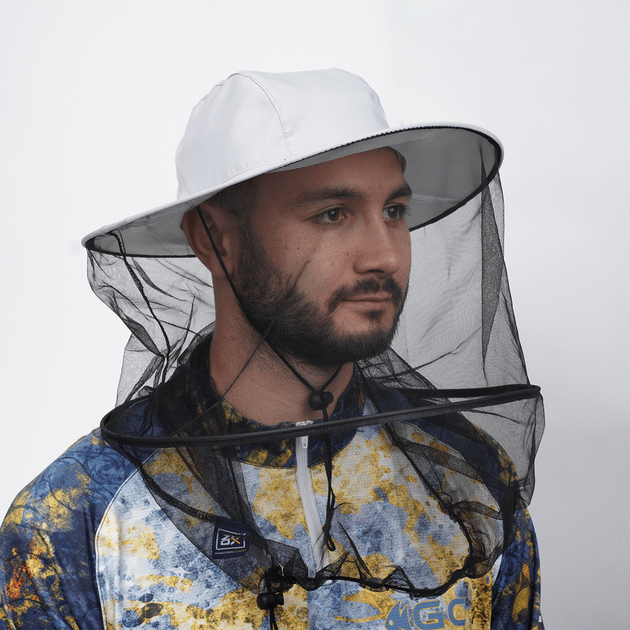 Панама з антимоскітним накомарником ZEOX Anti Mosquito Hat - Фото 5 Панама з антимоскітним накомарником ZEOX Anti Mosquito Hat - зображення 5