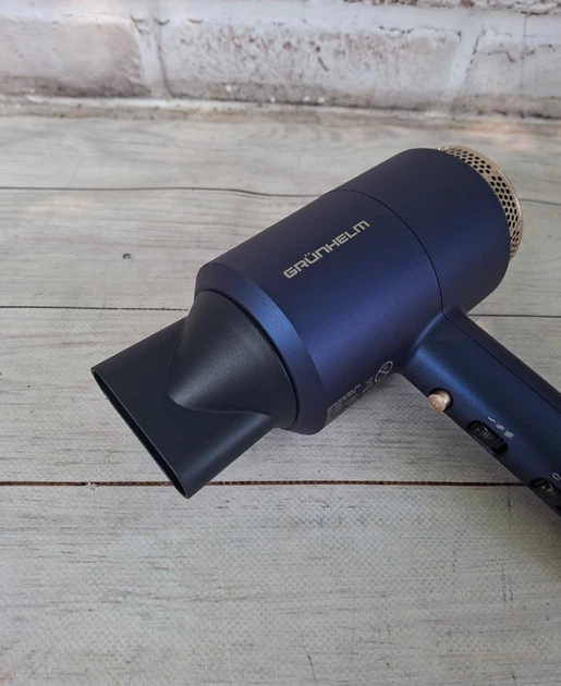 Фен для волос Grunhelm GHD-596B 1800 Вт Синий - изображение 2