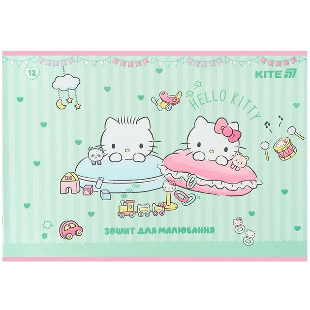 Альбом для рисования Kite Hello Kitty 12 листов HK25-241-1 - изображение 6