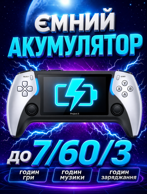 Портативная игровая консоль SUP X-8G 10000 игр, ретро приставка мультимедийная, экран 4.3" - изображение 4