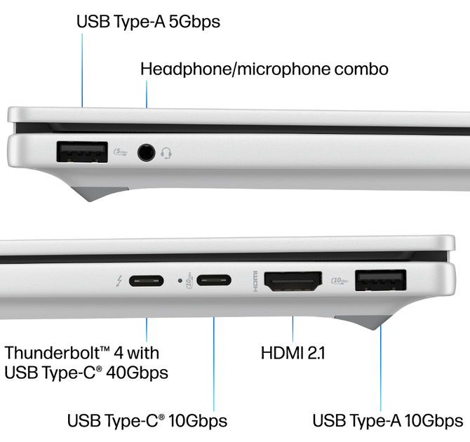 Ноутбук HP OmniBook 7 AI 16-ay0002nr (B9KK6UA) - Фото 2 Ноутбук HP OmniBook 7 AI 16-ay0002nr (B9KK6UA) - изображение 2