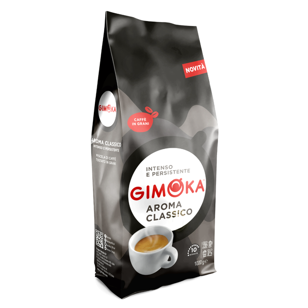 Кофе в зёрнах Gimoka Aroma Classico, 1 кг - Фото 1 Кофе в зёрнах Gimoka Aroma Classico, 1 кг - изображение 1