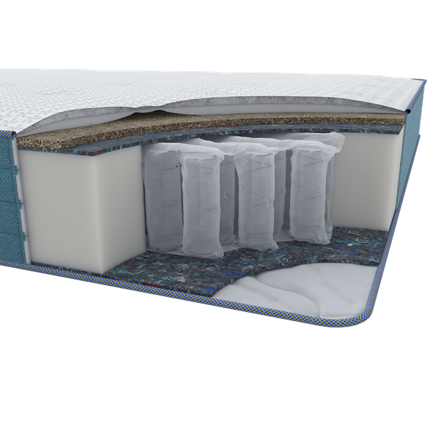 Матрас ортопедический Homefort «Dream Cocos» 80х190 см Белый (347072510) - Фото 4 Матрас ортопедический Homefort «Dream Cocos» 80х190 см Белый (347072510) - изображение 4