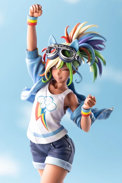 Аніме фігурка Rainbow Dash 24 см — My Little Pony, в коробці, май літл поні - Рейнбоу Деш - Фото 2 Аніме фігурка Rainbow Dash 24 см — My Little Pony, в коробці, май літл поні - Рейнбоу Деш - изображение 2