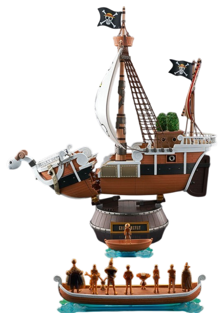 Kolekcjonerski model statku Tamashii Nations Going Merry Chogokin One Piece 2 5th Anniversary Memorial Edition 28 cm (BAS66627) (4573102666277) - obraz 2
