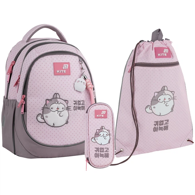 Шкільний набір 5в1 Kite Education Molang SET_ML26-700M - зображення 2