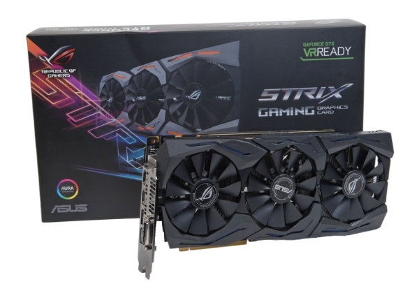 Відеокарта GeForce GTX 1080 8GB Asus ROG Strix Gaming (STRIX-GTX1080-A8G-GAMING) Б/В - зображення 2