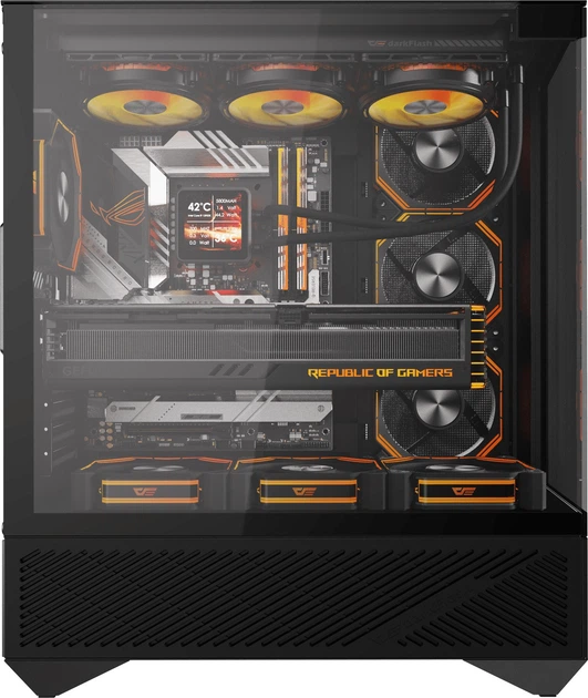 Корпус DARKFLASH DY460 Black - зображення 3