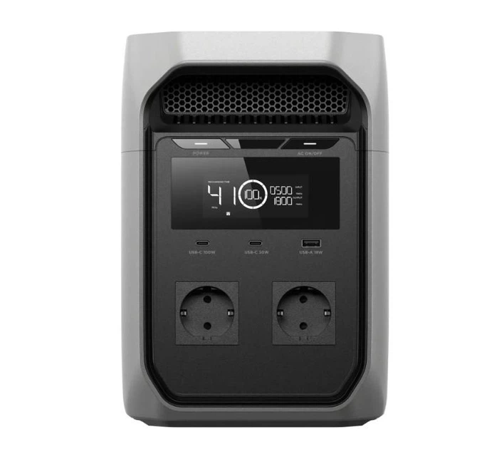 Зарядна станція EcoFlow DELTA 3 Classic / 1800 Вт / 1024 Вт⋅год / LiFePO4 (EFDELTA3C-EU-CBox-L) - Фото 3 Зарядна станція EcoFlow DELTA 3 Classic / 1800 Вт / 1024 Вт⋅год / LiFePO4 (EFDELTA3C-EU-CBox-L) - зображення 3