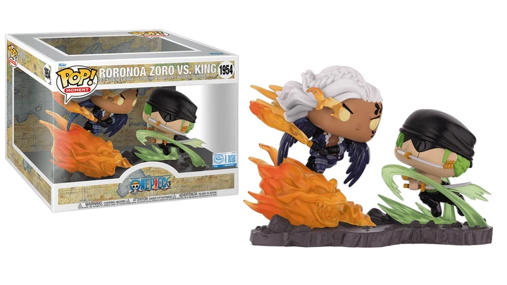 Фігурка FUNKO POP! Moment Великий Куш Зоро Проти Короля One Piece Roronoa Zoro vs. King 147mm 1954 84487 - зображення 4