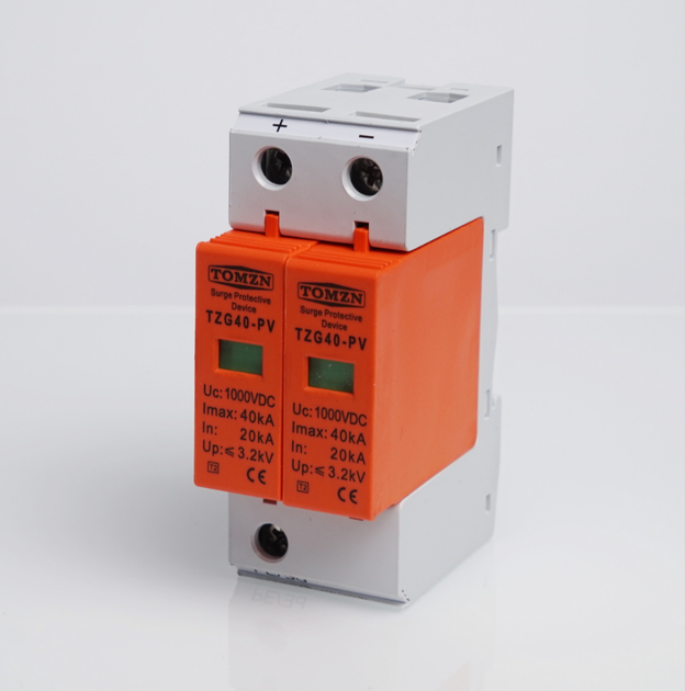 УЗИП для дома Tomzn DC SPD 1000V 40 ka Защита панелей от перенапряжения DC 2Р 600V TOMZN - изображение 2