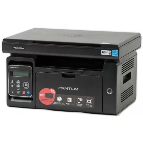 МФУ лазерное ч/б A4 Pantum M6500W, Black + 2 картриджа PL-C211PB - Фото 2 МФУ лазерное ч/б A4 Pantum M6500W, Black + 2 картриджа PL-C211PB - изображение 2