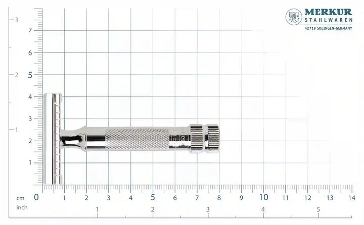 Бритва Т-подібна Merkur 34S Silver Plated - Фото 5 Бритва Т-подібна Merkur 34S Silver Plated - изображение 5