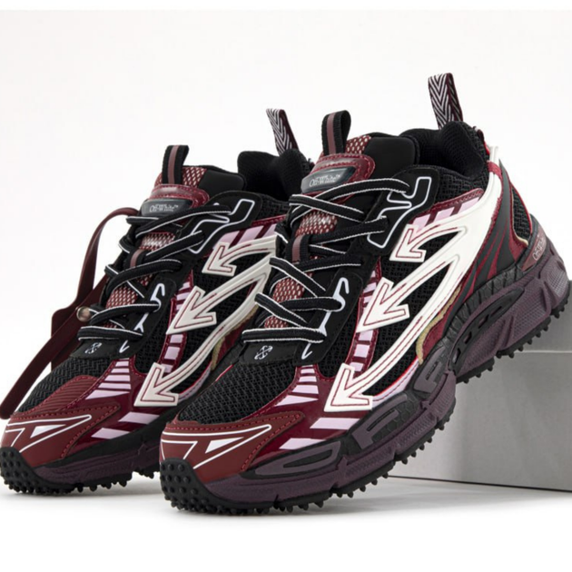 Кроссовки женские и мужские Off-White Right Back Burgundy / кроссовки Офф вайт черные с бордовым 38 - Фото 1 Кроссовки женские и мужские Off-White Right Back Burgundy / кроссовки Офф вайт черные с бордовым 38 - изображение 1
