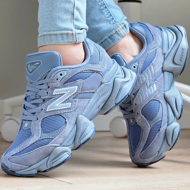 Кросівки жіночі і чоловічі N Bal 9060 Grey Blue / Н Бел 9060 сірі блакитні 40 - Фото 1 Кросівки жіночі і чоловічі N Bal 9060 Grey Blue / Н Бел 9060 сірі блакитні 40 - зображення 1