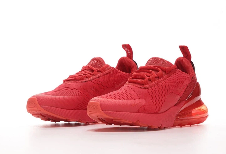 Кроссовки женские Ni Air Max 270 Triple Red / Най аир макс 270 красные 38 - изображение 5