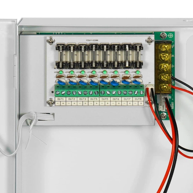 Джерело безперебійного живлення Kraft PSU-1205/8CH (41-00031) - зображення 3