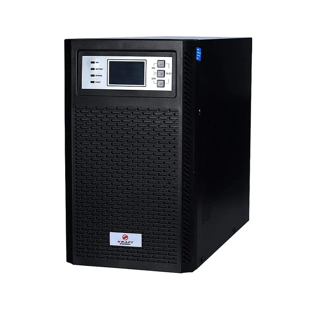 Джерело безперебійного живлення KRF-T3000VA/2400W(LCD) Pro Online UPS Kraft (42-00019) - зображення 4