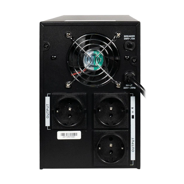 Источник бесперебойного питания KRF-3000VA/1800W(LCD) UPS Kraft (42-00006) - изображение 5