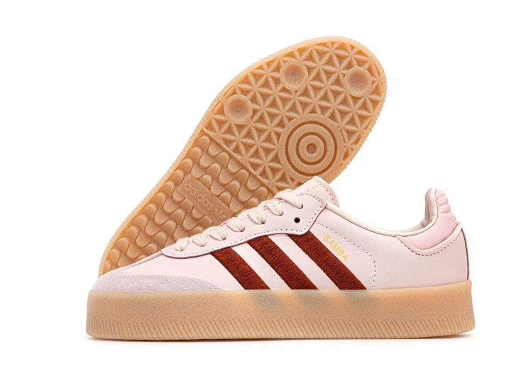 Кроссовки женские Adi Samba XLG Pink Platform / кроссовки Ади самба розовые 38 - изображение 4