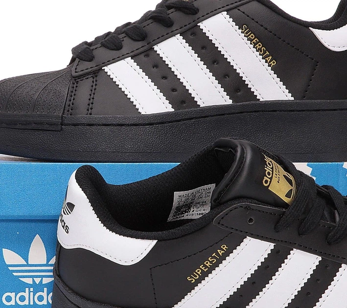 Кроссовки женские Adi Superstar 2W Black White Platform / кеды Ади суперстар 2В платфортм черные 39 - изображение 8