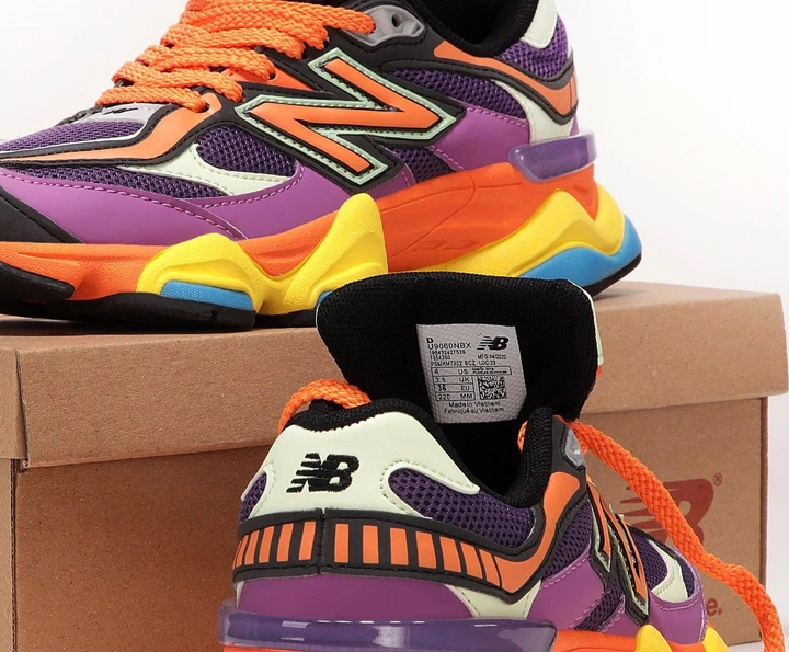 Кросівки жіночі N Bal 9060 Prism Purple Multicolor / Н Бел 9060 різнокольорові 37 - Фото 8 Кросівки жіночі N Bal 9060 Prism Purple Multicolor / Н Бел 9060 різнокольорові 37 - зображення 8